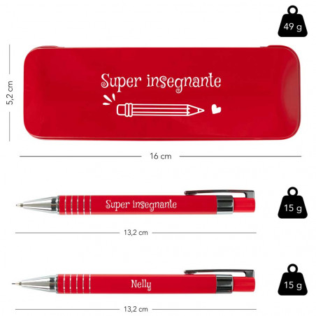Dimensione scatola penne e porta mine personalizzato Dimensione scatola penne e porta mine personalizzato