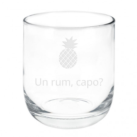 Vetro di rum personalizzabile Vetro di rum personalizzabile