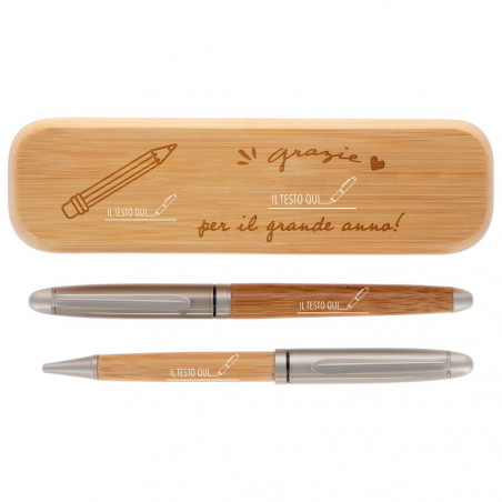 Set di 2 penne per insegnanti Set di 2 penne per insegnanti
