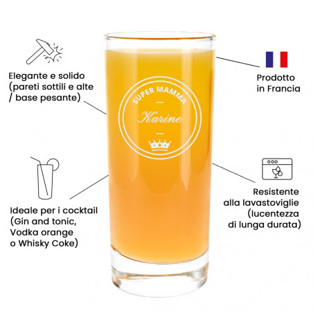 Bicchiere da aperitivo per la mamma Bicchiere da aperitivo per la mamma