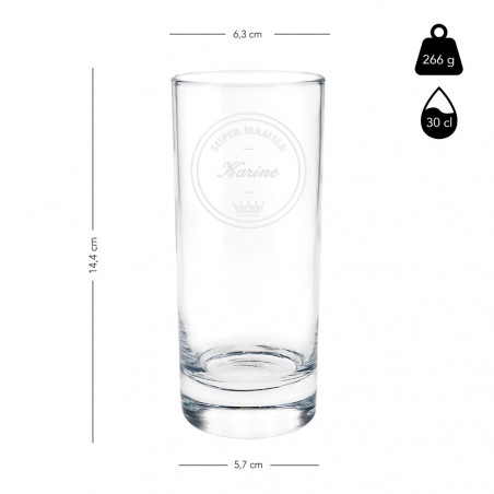 Bicchiere da aperitivo per la mamma Bicchiere da aperitivo per la mamma