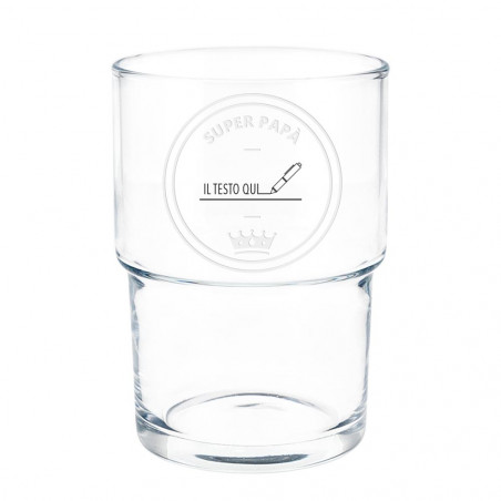 Bicchiere d'acqua per papà Bicchiere d'acqua per papà