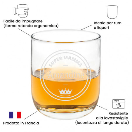 Bicchiere di rum mamma Bicchiere di rum mamma
