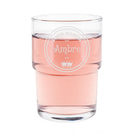 Bicchiere da acqua per la mamma