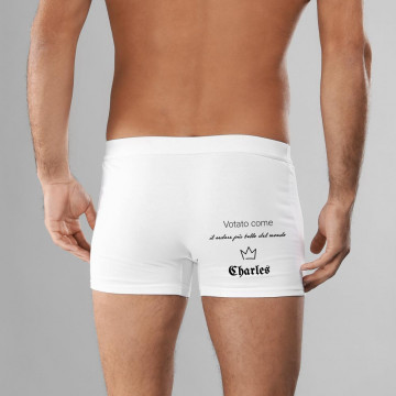 Boxer Personalizzato "Le Migliori Chiappe" - Idea Regalo Divertente