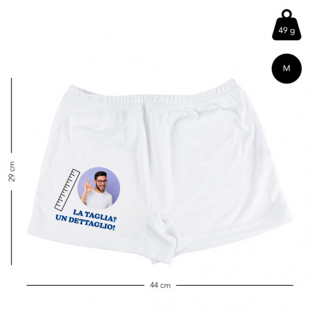 Boxer dimensione un dettaglio