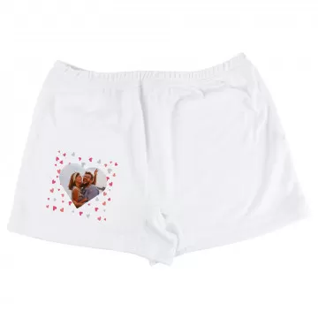 Boxer con foto del cuore