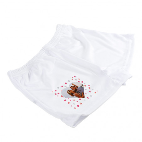 Boxer con foto del cuore