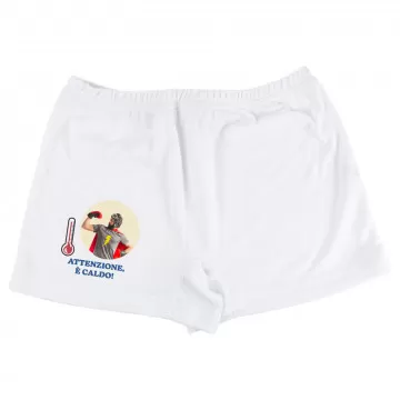 Boxer "Attenzione, e caldo"