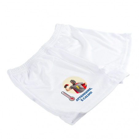 Boxer "Attenzione, e caldo"