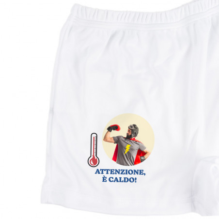 Boxer "Attenzione, e caldo"