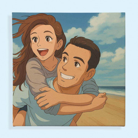 Quadro a fumetti personalizzato Quadro a fumetti personalizzato