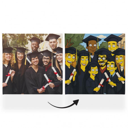 Quadro Simpson Personalizzato Quadro Simpson Personalizzato