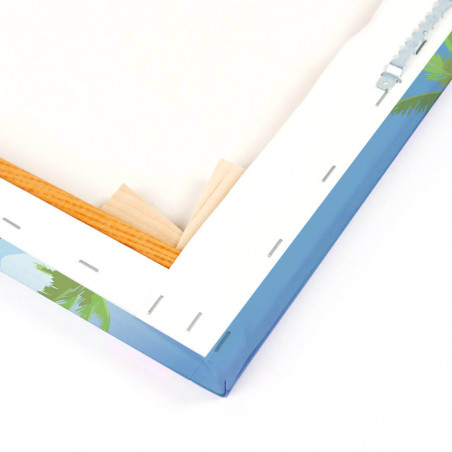 Quadro Personalizzato Famiglia in Spiaggia Quadro Personalizzato Famiglia in Spiaggia