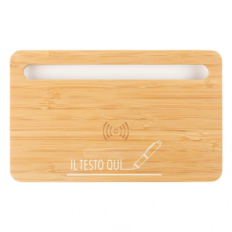 Supporto per caricabatterie per smartphone inciso Supporto per caricabatterie per smartphone inciso