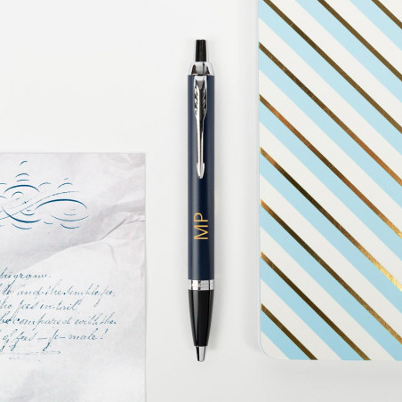 Penna a sfera blu Parker