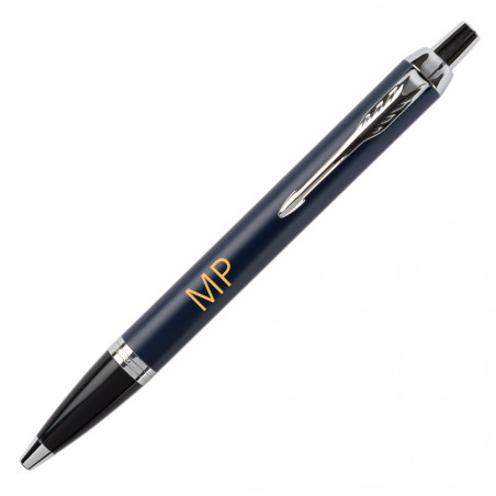 Penna di Parker blu personalizzato Penna di Parker blu personalizzato