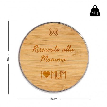 Caricabatterie rotondo a induzione Caricabatterie rotondo a induzione