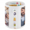 Mug foto Buon Compleanno da personalizzare