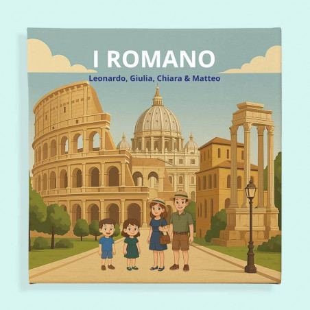 Quadro personalizzato famiglia a Roma Quadro personalizzato famiglia a Roma