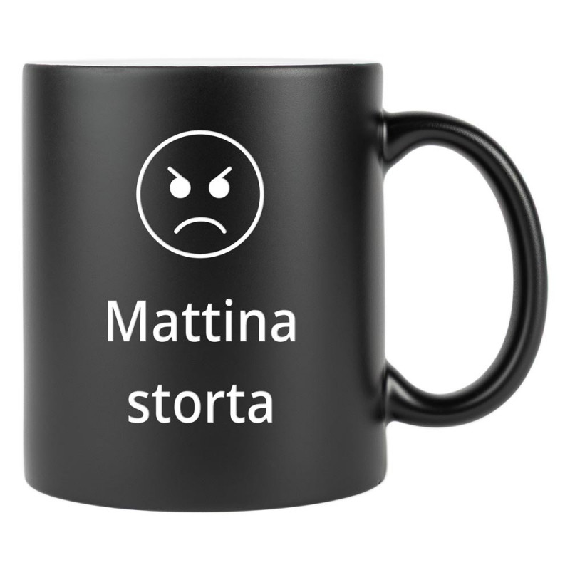Tazza in bianco e nero