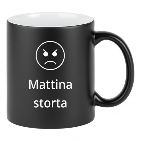 Tazza in bianco e nero Tazza in bianco e nero