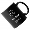 Tazza in bianco e nero