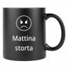 Tazza in bianco e nero