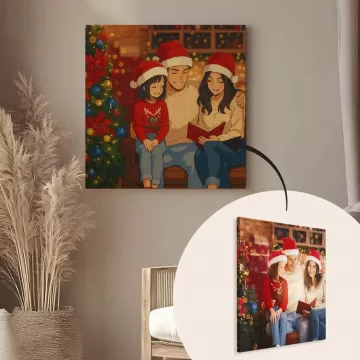 Quadro personalizzato in stile manga giapponese su tela