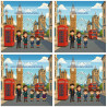 Quadro personalizzato famiglia a Londra