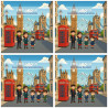 Quadro personalizzato famiglia a Londra