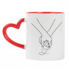 Tazza personalizzata mani intrecciate