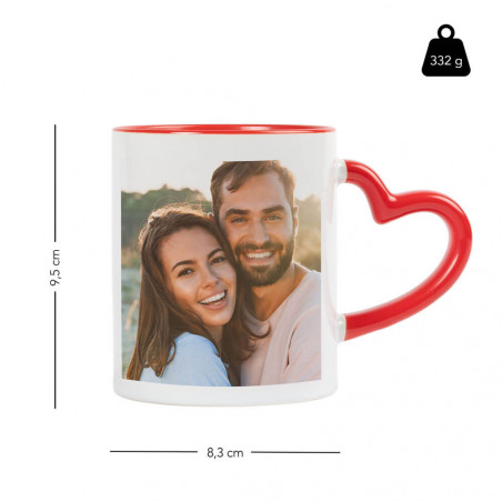 Tazza personalizzata mani intrecciate