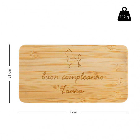 Batteria powerbank bambù inciso Batteria powerbank bambù inciso