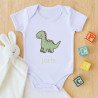 Body neonato Mc Dinosauro personalizzato