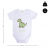 Body neonato Mc Dinosauro personalizzato