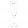 Flûte di champagne coppia minimalista personalizzata