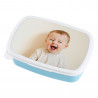 Lunch box con foto blu