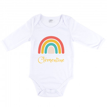 Body lungo Arcobaleno personalizzato