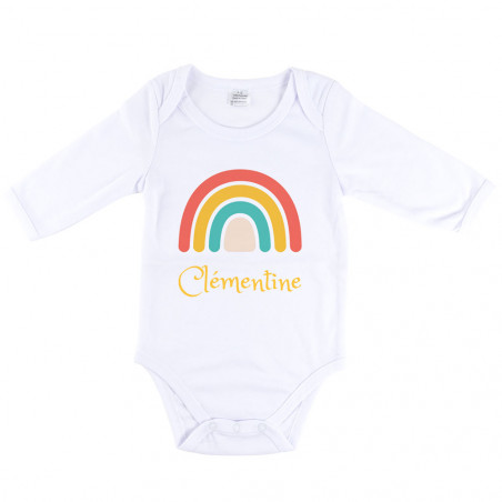 Body lungo Arcobaleno personalizzato Body lungo Arcobaleno personalizzato