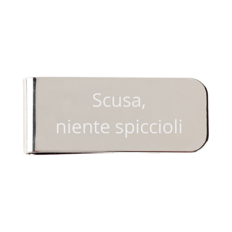 pinza personalizzata per monete
