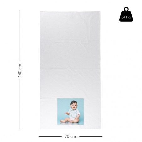 asciugamano da bagno personalizzato