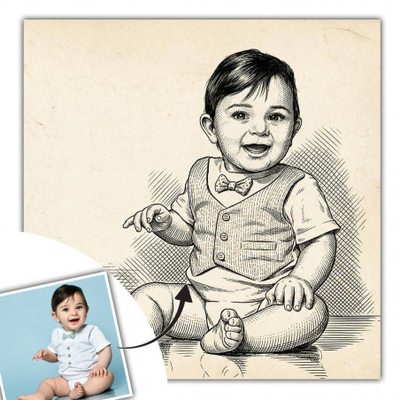 Quadro disegno a tratto – Line Art