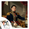 Ritratto in stile imperatore Napoleone