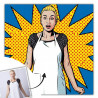 Quadro personalizzato Pop Art comics
