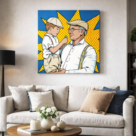Quadro personalizzato Pop Art comics