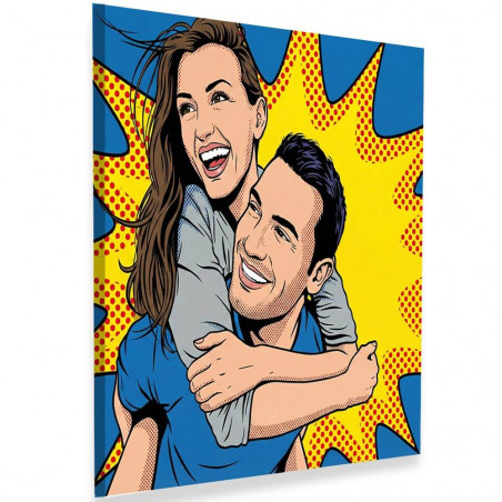 Quadro personalizzato Pop Art comics