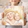Quadro personalizzato stile fiaba per bambini