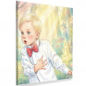 Quadro personalizzato stile fiaba per bambini
