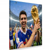 Quadro calcio celebrazione
